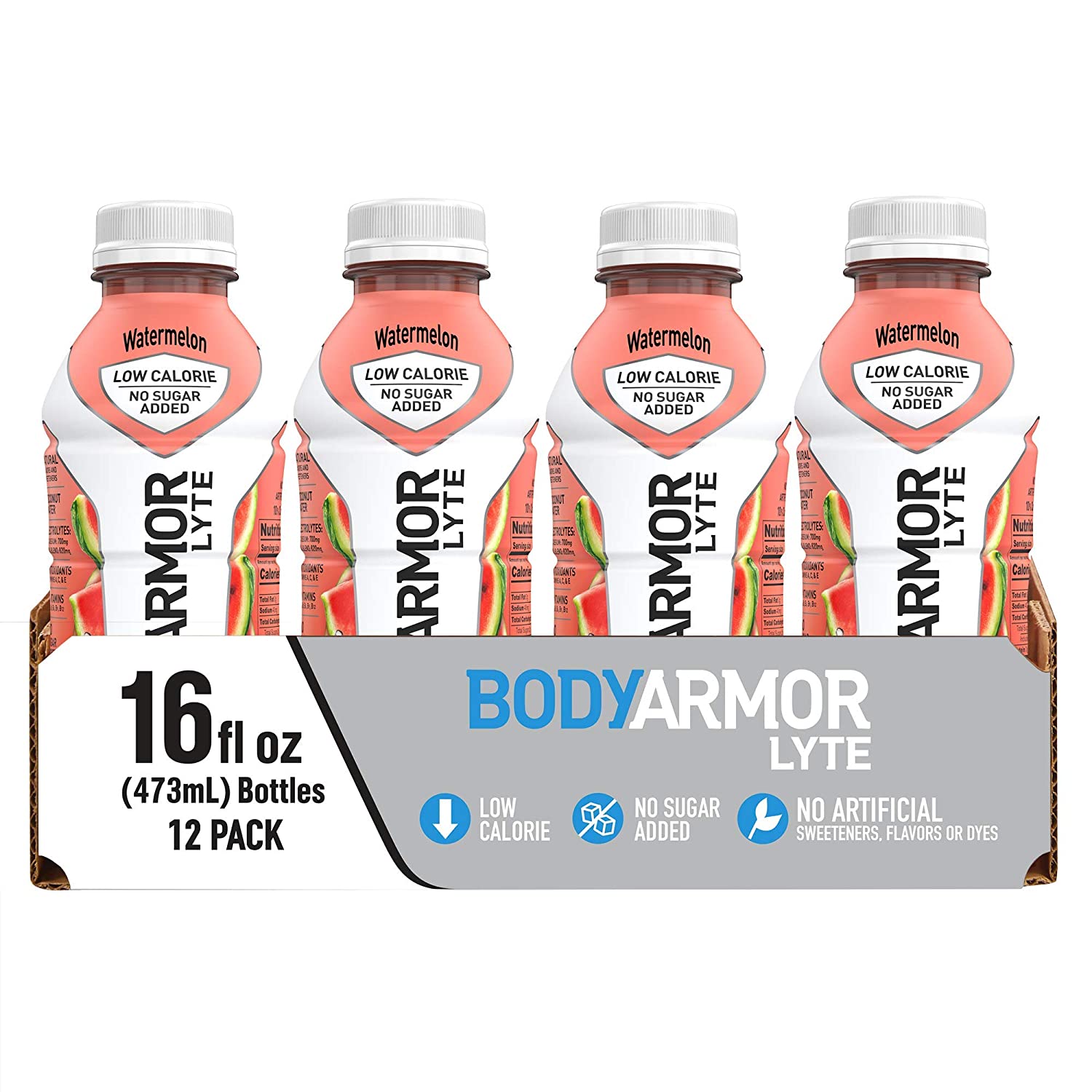 BODYARMOR LYTE Sports Drink Low-Calorie Sports Beverage， Dragonfruit Berry， Natural Flavors With Vitamins， Potassium-Packed Electrolytes， Perfect For Athletes， 16 Fl Oz (Pack of 12) - Image 3